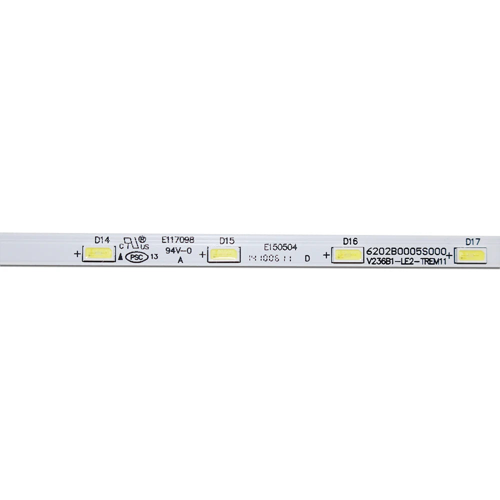 ruban led blanc 18 diodes adhésif moderne diodes espacées connecteur 307mm longueur
