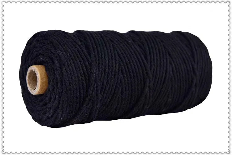 corde macramé coton vert clair mm décoration artisanale bricolage fait main