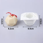moule silicone bougie visage sculpté blanc rose violet artisanal moderne
