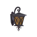 lampe murale vintage noire jaune classique éclairage cuisine chambre entrée étude écrou métallique