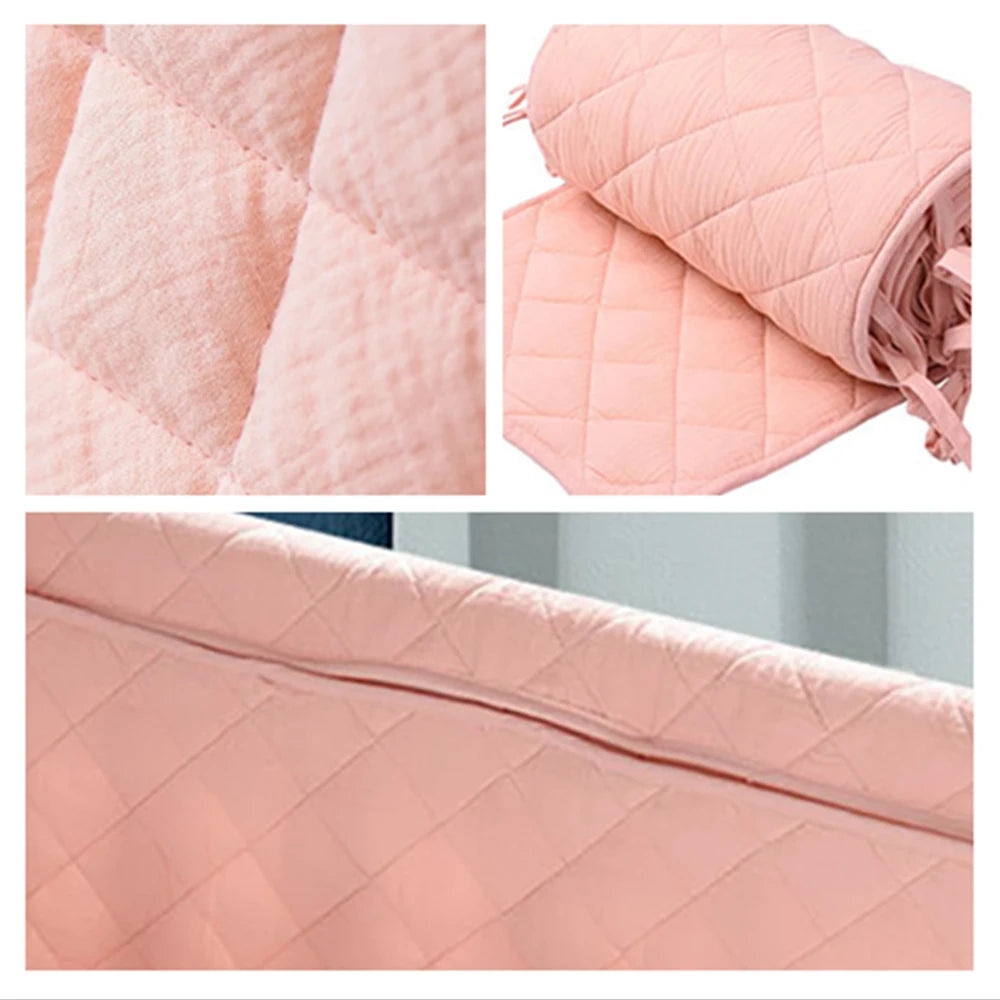 lit bébé drap montgolfières nuages carreaux 190cm 360cm doux moderne coton roseclair
