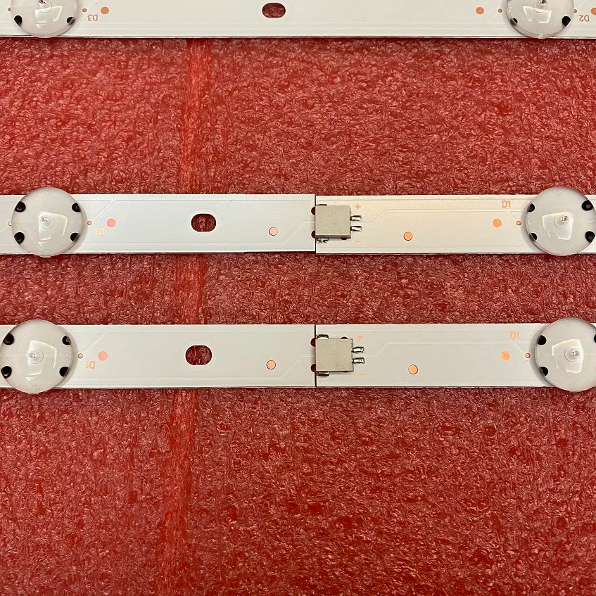 bandes led blanc modernes 10 pcs 1245mm connecteurs électriques