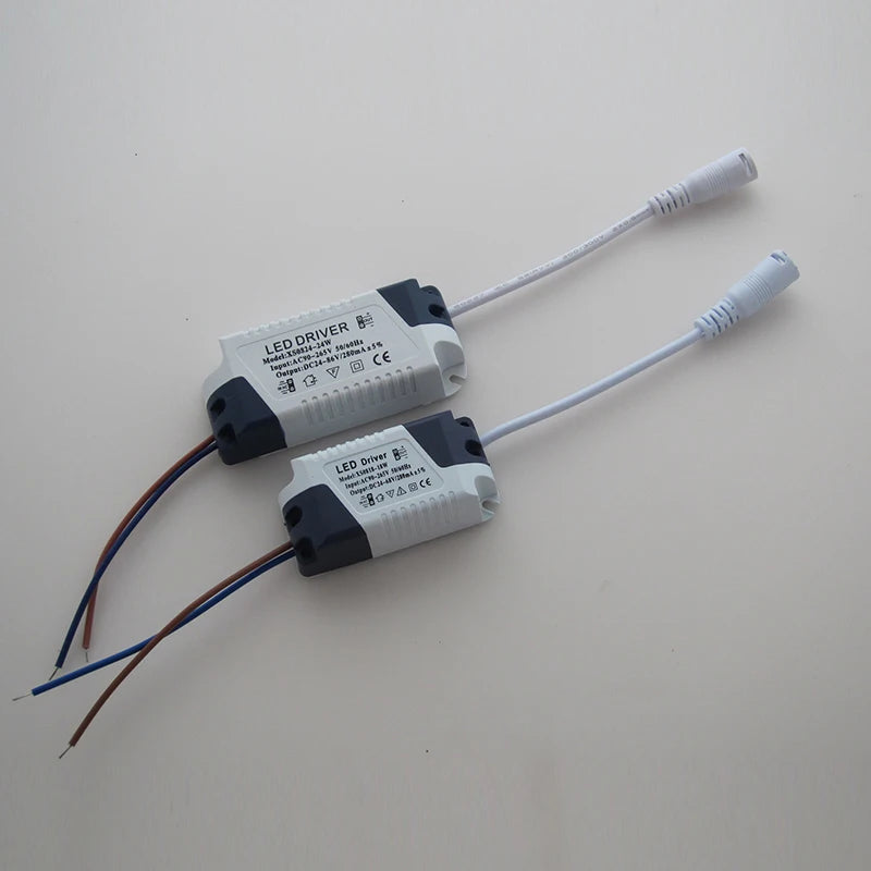 driver led alimentation électrique étanche 24w 90 265v blanc gris moderne certification