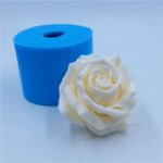 moule silicone savon cire bougie fleur rose réaliste non toxique alimentaire doux flexible artisanal