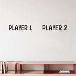 décoration murale autocollant pixel art avion minimaliste noir blanc chambre enfant