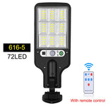 lampe solaire led noire moderne télécommande détecteur mouvement ip65 étanche