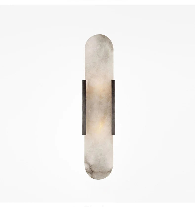 lampe murale moderne marbre dorée blanc applique murale fixations led chambre salon