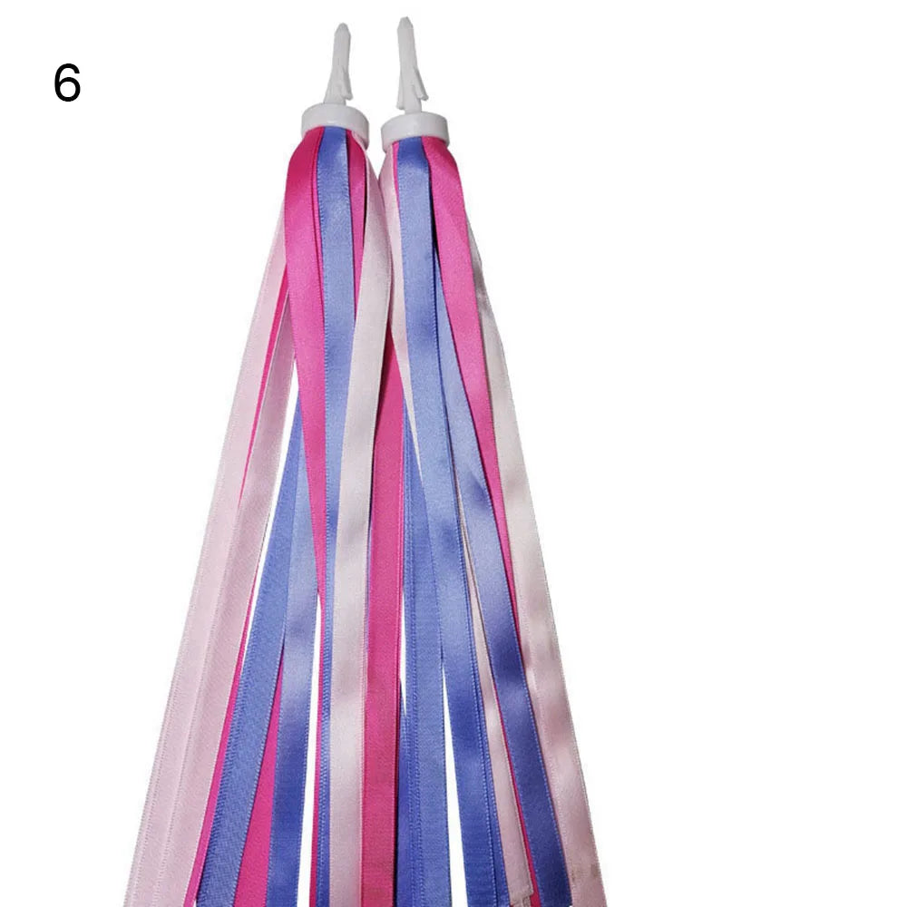 panier vélo enfant violet bleu noir moderne rayures points clips ruban décoratif