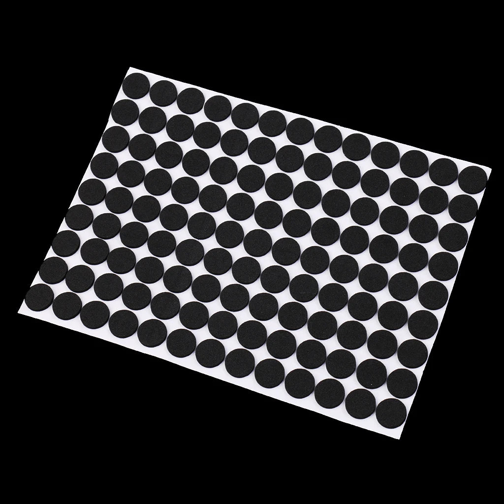 feuilles autocollantes protection noires points ronds minimaliste adhésif meubles surfaces déco