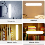 lampe led rechargeable aimantée moderne table blanc sans ombre usb led