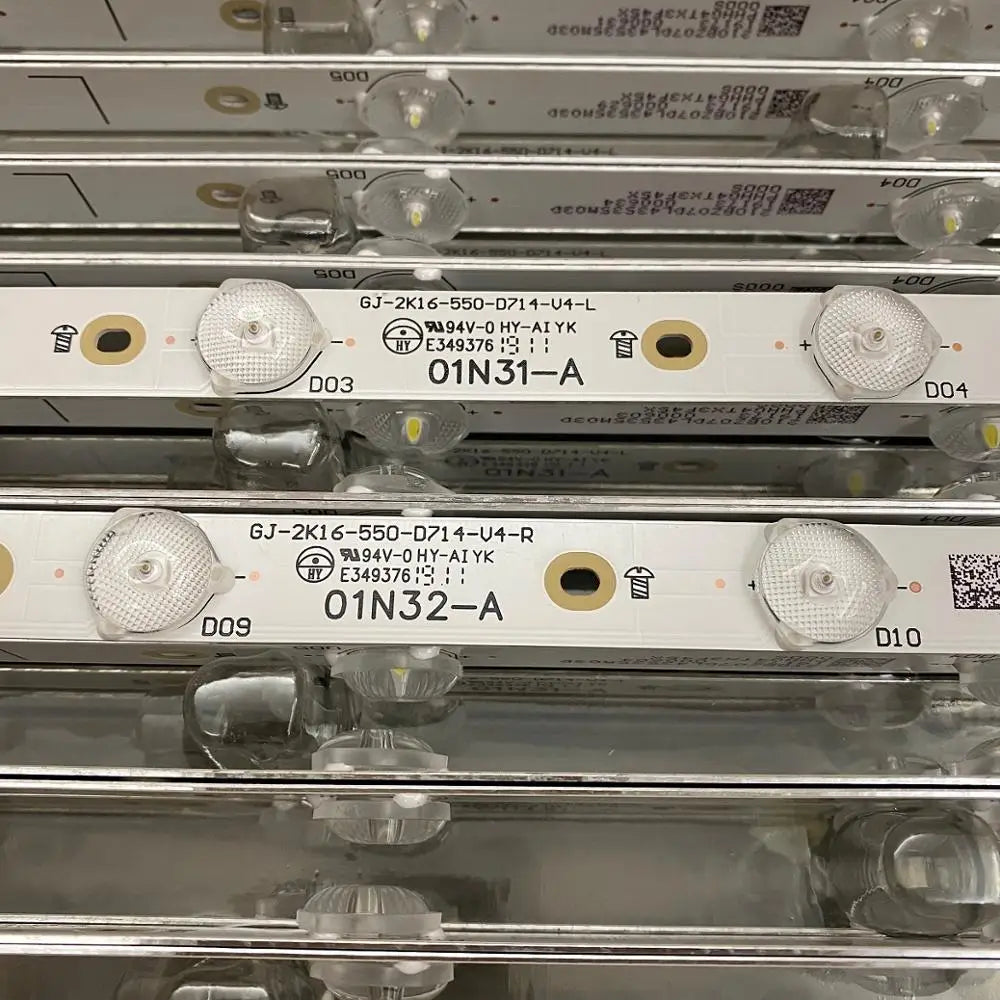 bande lumineuse led blanc moderne fixation connecteurs aluminium sans fil