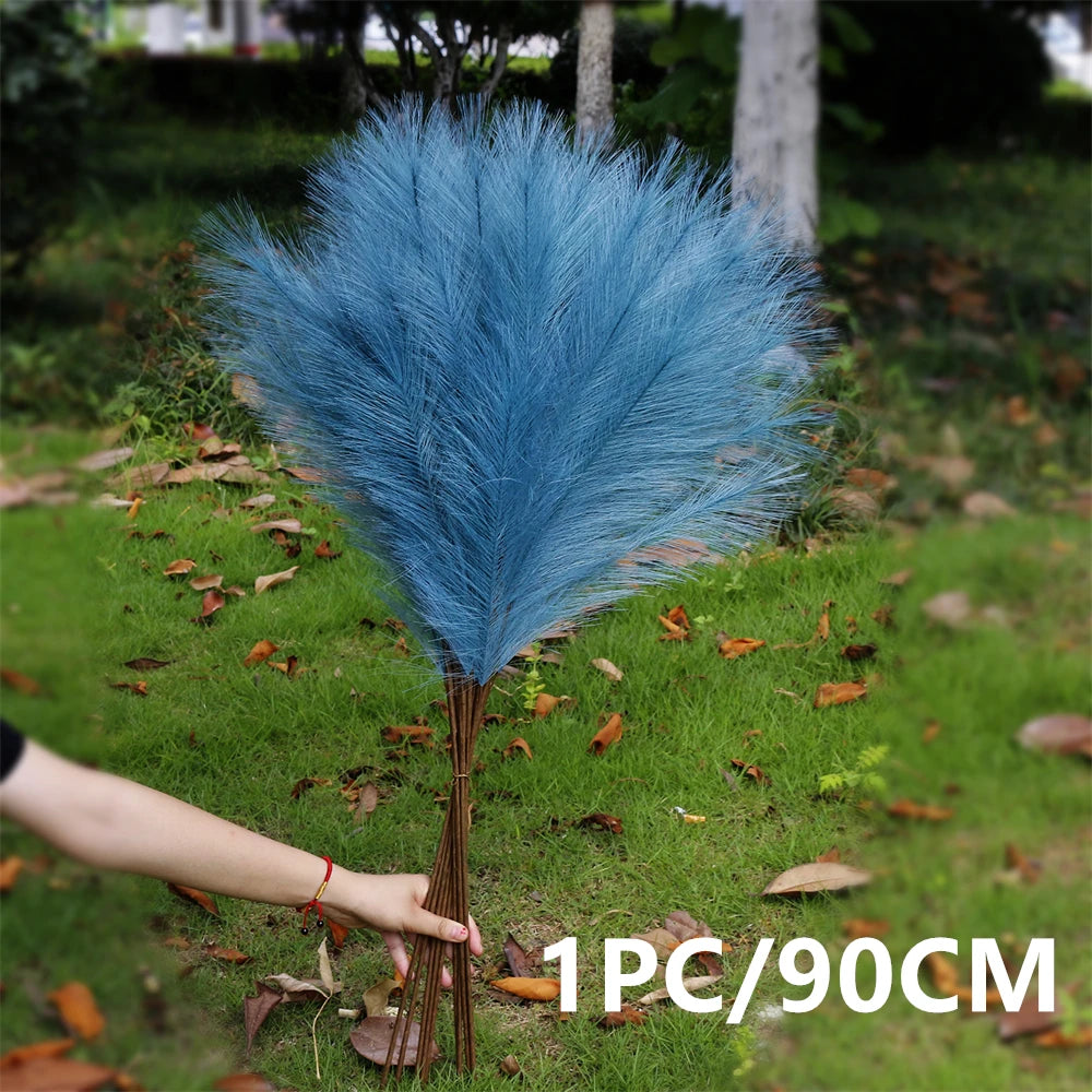 plumes artificielles rustiques décoration table mariage blanc roseclair