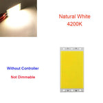 panneau led 12v 15w 1500lm blanc jaune moderne télécommande lumière travail