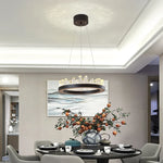 Suspension lumineuse moderne or blanc pendants coniques élégante salon chambrehôtel