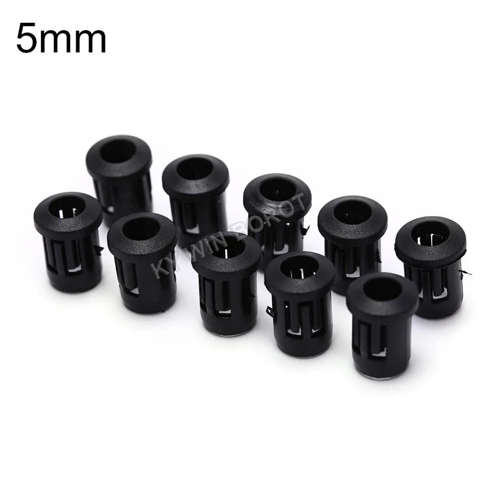 embouts fixation led noir 3mm 5mm 8mm 10mm précision utilitaire bricolage diy project électronique