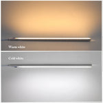 lampe led moderne 30cm 40cm 50cm blanc minimaliste adhésif clip adaptateur secteur