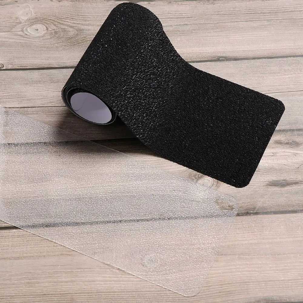bandes antidérapantes adhésives noires transparentes lumineuses sécurités utilitaires granuleuses.reflective
