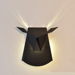 applique murale moderne forme cerf doré luminaire décoration chambre couloir salle manger led blanc