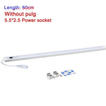 lampe led moderne 30cm 40cm 50cm blanc minimaliste adhésif clip adaptateur secteur