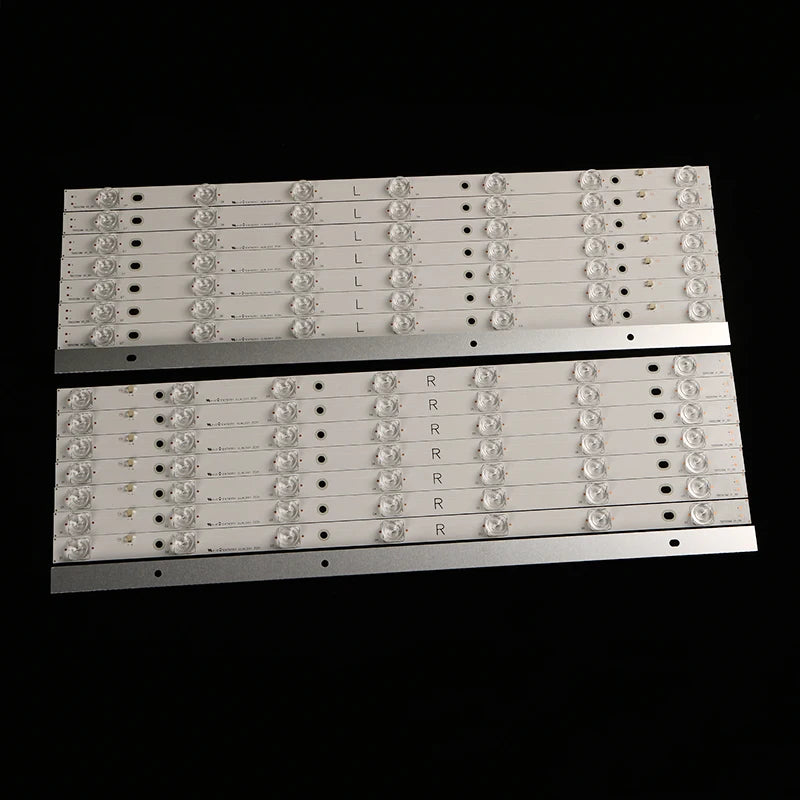 plaque led transparente blanche moderne connecteurs fixations téléviseur blanc