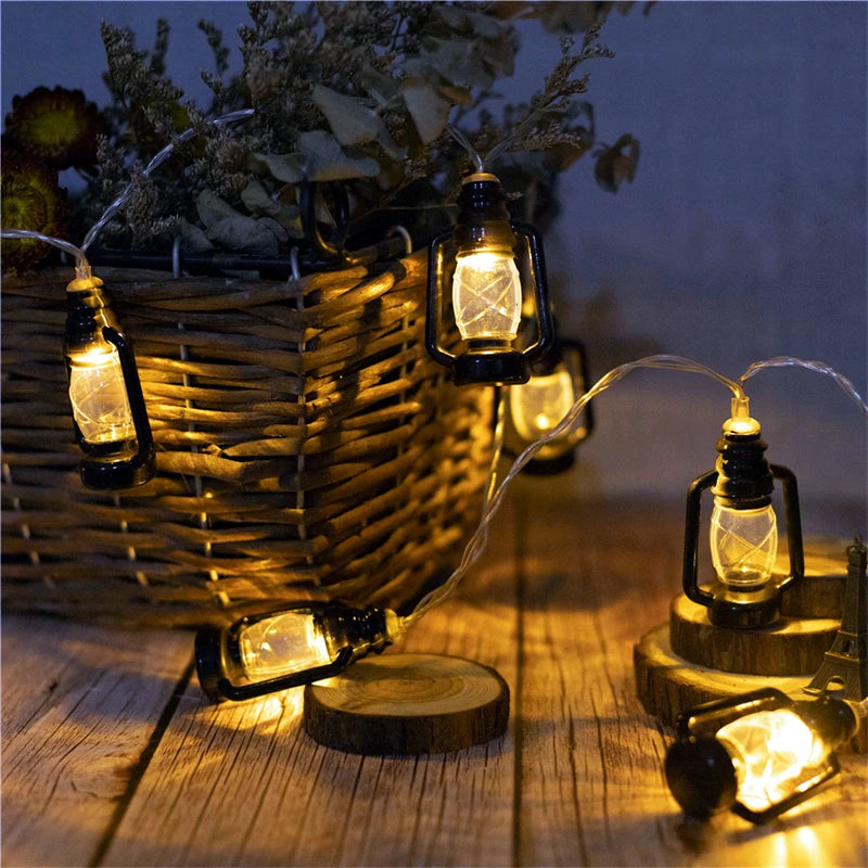 guirlande lumineuse vintage noël halloween 3m 20leds warmwhite batteries usb