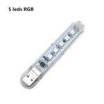 lampe led rechargeable 10 leds blanc moderne flexo usb portable camping