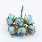 bouquet fleurs artificielles rouge rose blanche bleue violettes intérieur décoration romantique classique mariage anniversaire