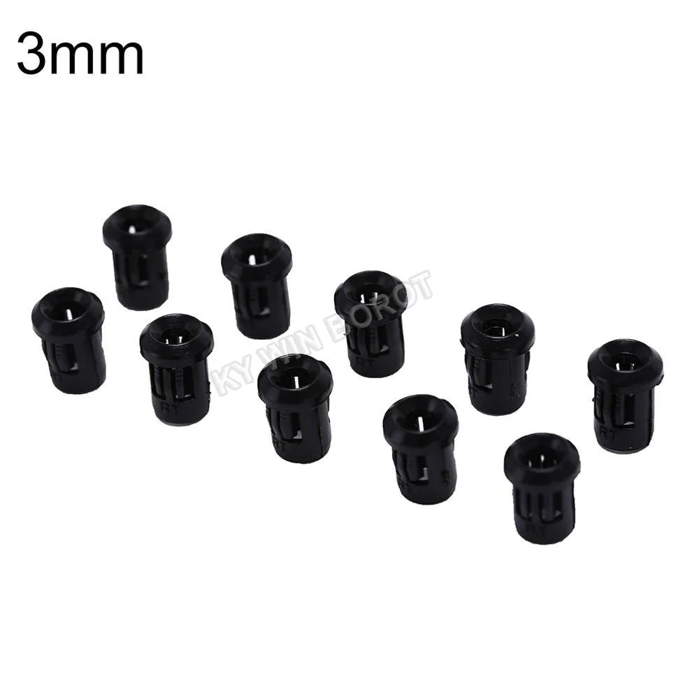 embouts fixation led noir 3mm 5mm 8mm 10mm précision utilitaire bricolage diy project électronique