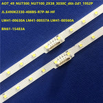 ruban led blanc moderne 38 leds 530mm longueur 3w abs industrielle