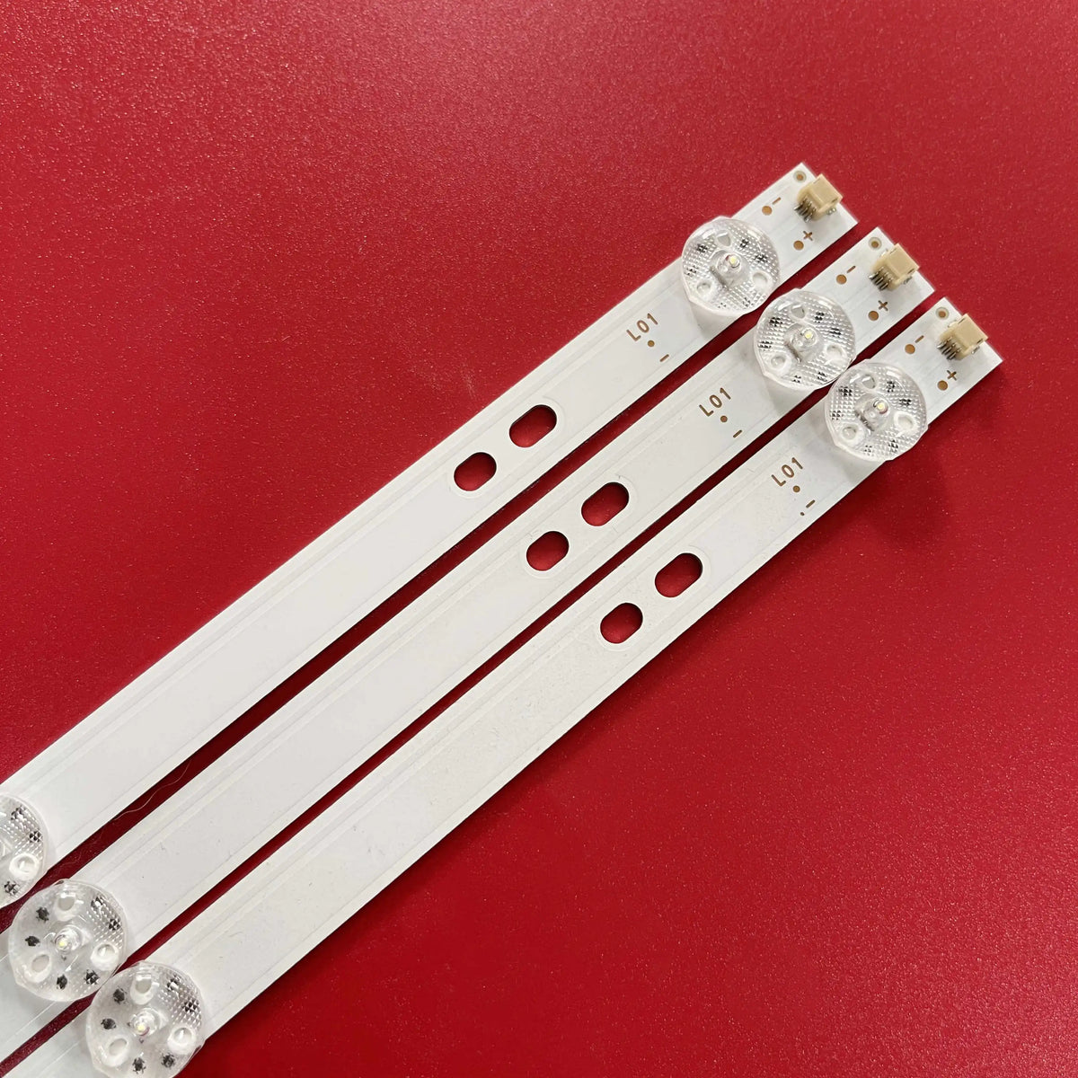 bandes rétroéclairage led blanc modernes connecteurs références lcd téléviseur
