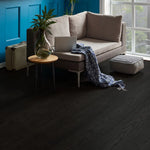 panneau décoratif bois adhésif moderne minimaliste noir naturel veineux intérieur extérieur 3m long 20cm