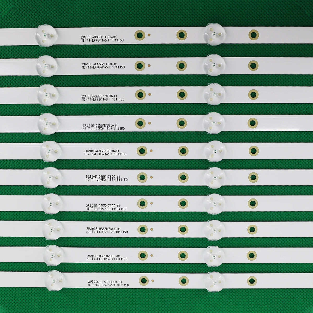 bandes rétroéclairage led blanc téléviseur 55 pouces moderne leds 3v 53cm
