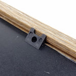 clips fixation noir pratique vis tableau bois bricolage clips vis