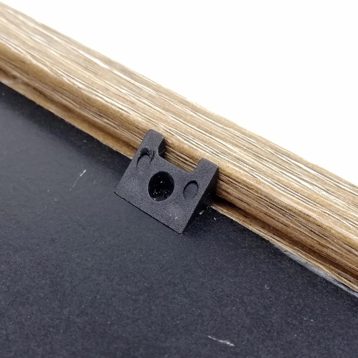 clips fixation noir pratique vis tableau bois bricolage clips vis