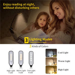 lampe rechargeable led noir blanc flexible clipser nocturne charge usb moderne