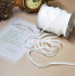 ruban élastique dentelle rose blanc vert bleu noir gris rayures franges adhésif