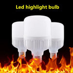 Ampoule LED 15W 20W 30W 40W 50W E27 blanc rayures verticales moderne