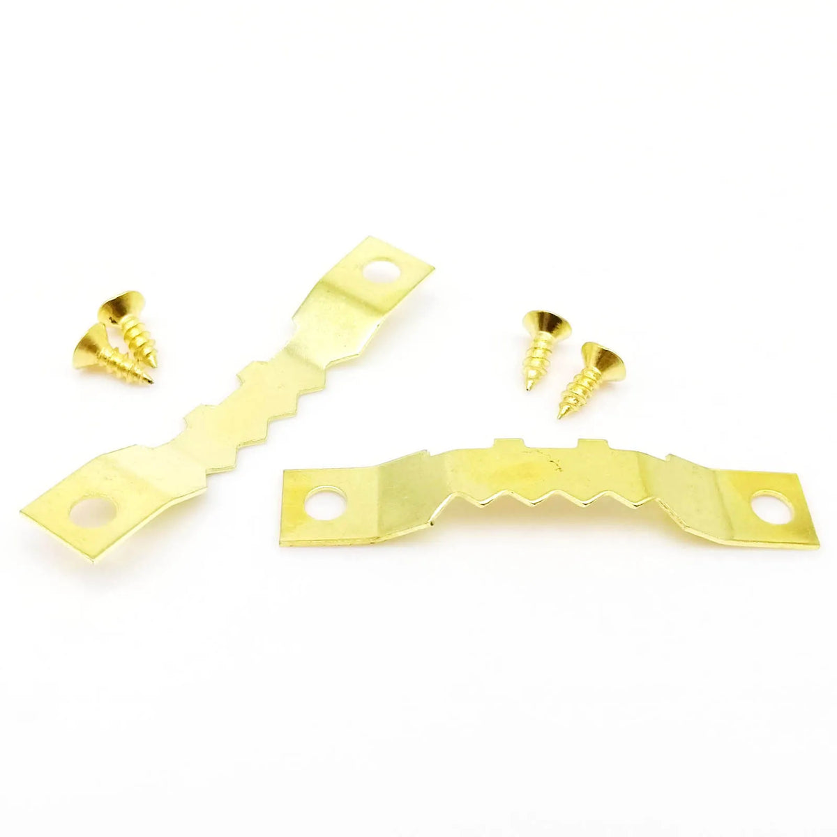 crochets métalliques clips vis or argent noir zinc modernes utilitaires 8x45mm