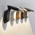 lampe murale moderne mur applique øillets noir bronze gris blanc