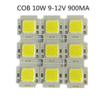 puce led cob haute puissance 10w projecteur lumière rouge bleu vert blanc jaune
