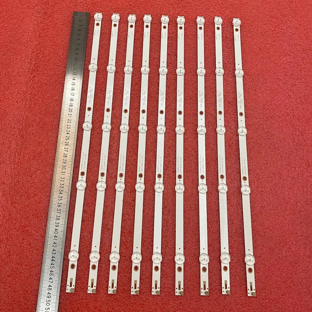 bandes led blancs connecteurs électriques modernes opaques lisses aluminium 18pcs 45pcs kit 9pcs