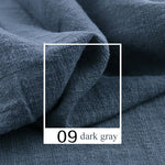serviettes table coton gris clair moderne minimaliste texture douce 52 po largeur