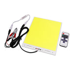 panneau led blanc moderne 180x173mm clips câble adaptateur secteur