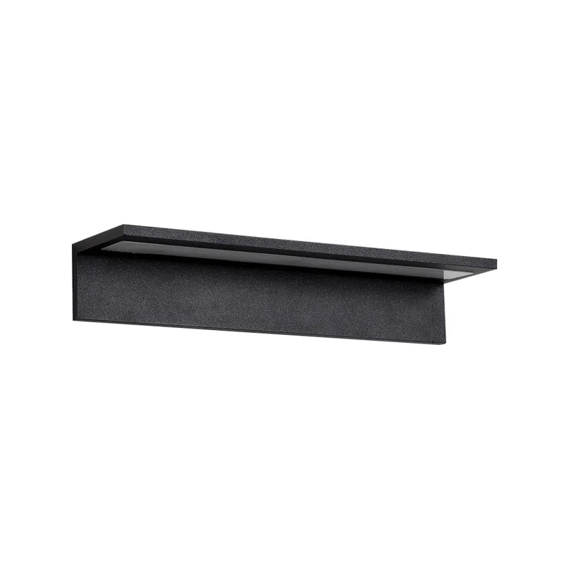applique murale moderne aluminium noir fixée mur éclairage led industriel chambre entrée salle manger