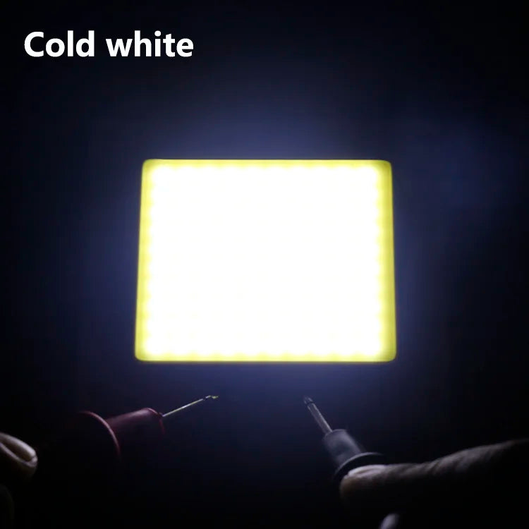 projecteur led cob 50w blanc froid lumiere industrielle haute puissance 78x74mm