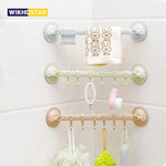 porte serviettes ventouse crochets salle bain moderne rose blanc violet bleu vert