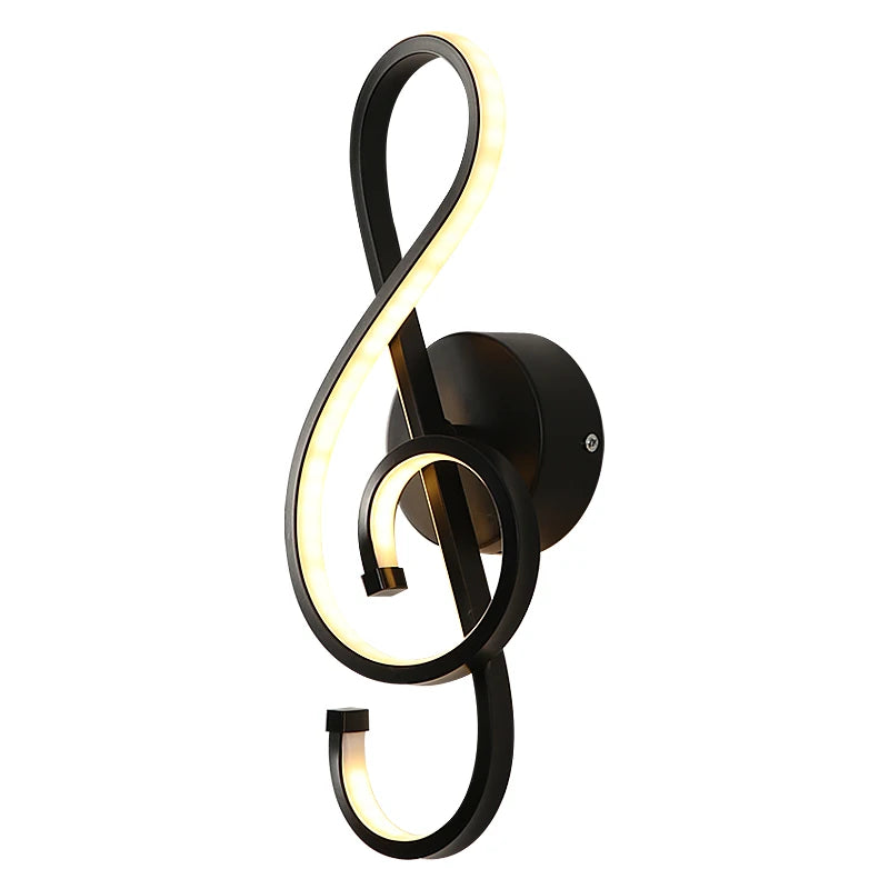 applique murale contemporaine minimaliste noir blanc élégante fixée mur lumière led flux lumineuxmodifiable