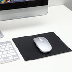 tapis souris unie moderne argent rose pâle noir vert beige adhésif pc portable