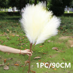 plumes artificielles rustiques décoration table mariage blanc roseclair
