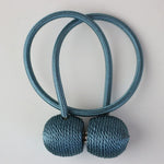 boucle rideau couleur gris beige moderne décorative polyester or bleu argent easy useintérieur decoration